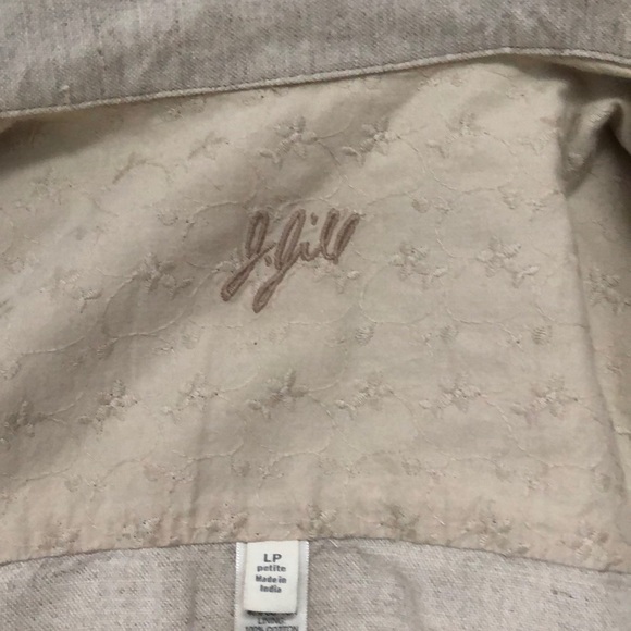 Linen jacket. 60% linen. 40% cotton. - Picture 3 of 4